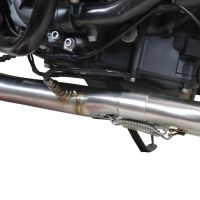 Scarico compatibile con Yamaha Xsr 700 2021-2024, GP Evo4 Poppy, Scarico completo omologato,fornito con db killer estraibile,catalizzatore e collettore