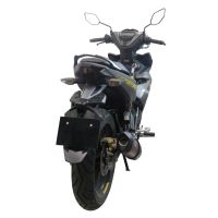 Scarico compatibile con Yamaha Sniper 150 2021-2022, Furore Nero, Scarico completo racing, fornito con db killer estraibile e collettore, non conforme per uso stradale