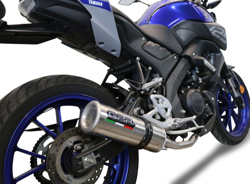 Yamaha mt 125 exhaust 2020 outlet