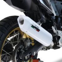 Scarico compatibile con Yamaha Tenere 700 2021-2024, Albus Evo4, Scarico omologato, silenziatore con db killer estraibile e raccordo specifico