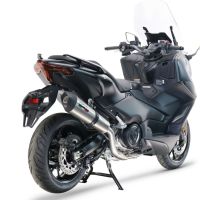Scarico GPR compatibile con  Yamaha T-Max 560 2022-2024, New Grand Prix Evo Titanium, Scarico completo omologato,fornito con db killer estraibile,catalizzatore e collettore