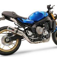 Exhaust compatible with Yamaha XSR900 2022-2024, M3 Inox , full system exhaust legal for UK and non-EU countries including removable db killer 