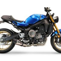 Scarico compatibile con Yamaha XSR900 2022-2024, Gpe Ann. titanium, Scarico completo racing, fornito con db killer estraibile e collettore, non conforme per uso stradale