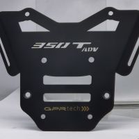 TOP CASE - BAULETTO GPR TECH COMPATABILE CON Zontes 350 T2 ADV 2022/2024 e5 GPR TECH BAULETTO TOP CASE ALPI-TECH 55 LT COLORE NERO CON PIASTRA SPECIFICA 
