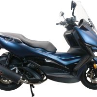 Scarico compatibile con Zontes M 310 2021-2024, Evo4 Road Inox, Scarico completo omologato,fornito con db killer estraibile,catalizzatore e collettore