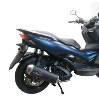 Scarico compatibile con Zontes M 310 2021-2024, Evo4 Road Inox, Scarico completo omologato,fornito con db killer estraibile,catalizzatore e collettore