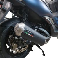 Scarico compatibile con Zontes M 310 2021-2024, Evo4 Road Inox, Scarico completo omologato,fornito con db killer estraibile,catalizzatore e collettore