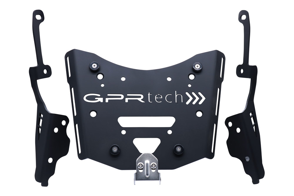 PORTAPACCHI GPR TECH COMPATIBILE CON  Zontes E 350 2023/2024 GPR TECH Portapacchi TOP CASE-ALPITECH 35 / 45 