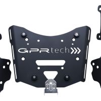 Specific rear rack Top Case ALPITECH 35>55 LT Roof rack GPR TECH compatible with  Zontes E 350 2023/2024