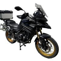 TOP CASE - BAULETTO GPR TECH COMPATABILE CON Voge 525DSX 2023/2025 e5 GPR TECH BAULETTO TOP CASE ALPI-TECH 55 LT COLORE ARGENTO CON PIASTRA SPECIFICA 