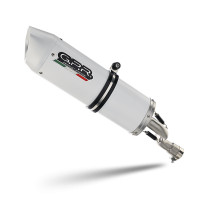 Scarico GPR compatibile con  Aprilia Rx 125 2021-2024, Albus Ceramic, Terminale di scarico Racing, con raccordo specifico e db killer estraibile, non conforme per uso stradale