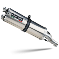 Scarico GPR compatibile con  Bmw R 1250 Gs -Adventure 2021-2024, Dual Inox, Scarico omologato, silenziatore con db killer estraibile e raccordo specifico