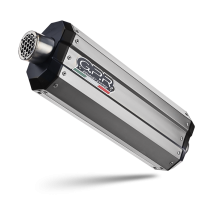 GPR exhaust compatible with  Ktm LC 8 Super Adventure 1290  R 2021-2024, Sonic Titanium, Homologated legal full system exhaust, including removable db killer and catalyst 
