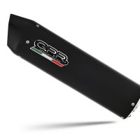 Scarico compatibile con Suzuki Burgman An 650 2013-2016, Furore Nero, Scarico completo omologato,fornito con db killer estraibile,catalizzatore e collettore