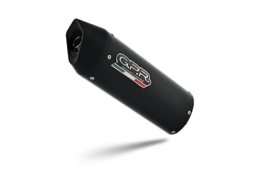 Scarico GPR compatibile con  Ktm SX-F 450 2016-2018, Furore Nero, Scarico completo racing, fornito con db killer estraibile e collettore, non legale per uso stradale