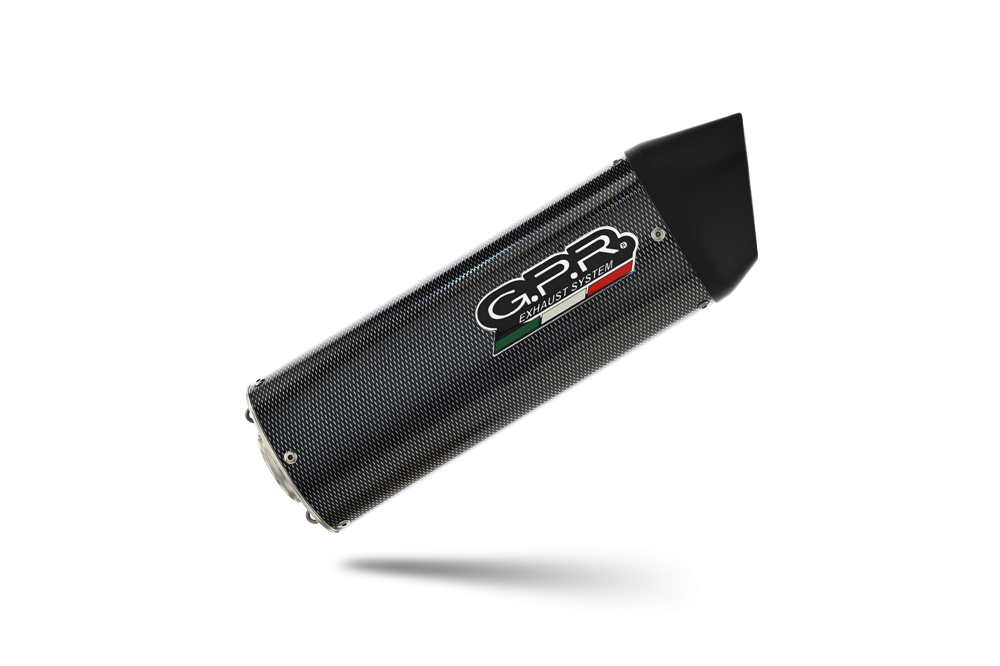 Scarico GPR compatibile con  Ducati 996 -S -SPS 1998-2001, Furore Poppy, Coppia di Terminali di scarico, impianto semi-completo, omologato, con db killer estraibile