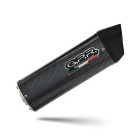 Scarico GPR compatibile con  Ducati 996 -S -SPS 1998-2001, Furore Poppy, Coppia di Terminali di scarico, impianto semi-completo, omologato, con db killer estraibile