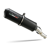 Scarico GPR compatibile con  Kawasaki Er 6 N - F  2005-2011, Ghisa , Terminale di scarico omologato, fornito con db killer estraibile, catalizzatore e raccordo specifico