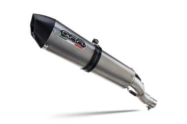 Scarico GPR compatibile con  Ktm 450 EXC 2009-2011, Gpe Ann. titanium, Scarico omologato, silenziatore con db killer estraibile e raccordo specifico