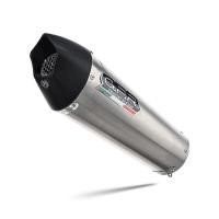 Scarico compatibile con Voge 900DSX 2024-2025, GP Evo4 Titanium, Scarico omologato, silenziatore con db killer estraibile e raccordo specifico