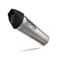 Scarico GPR compatibile con  Yamaha Tracer 9 2021-2024, Gpe Ann. titanium, Scarico completo racing, fornito con db killer estraibile e collettore, non conforme per uso stradale