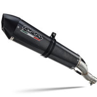 Scarico GPR compatibile con  Suzuki V-Strom DL650 2017-2020, GP Evo4 Poppy, Scarico semi-completo omologato,fornito con db killer estraibile,catalizzatore e collettore