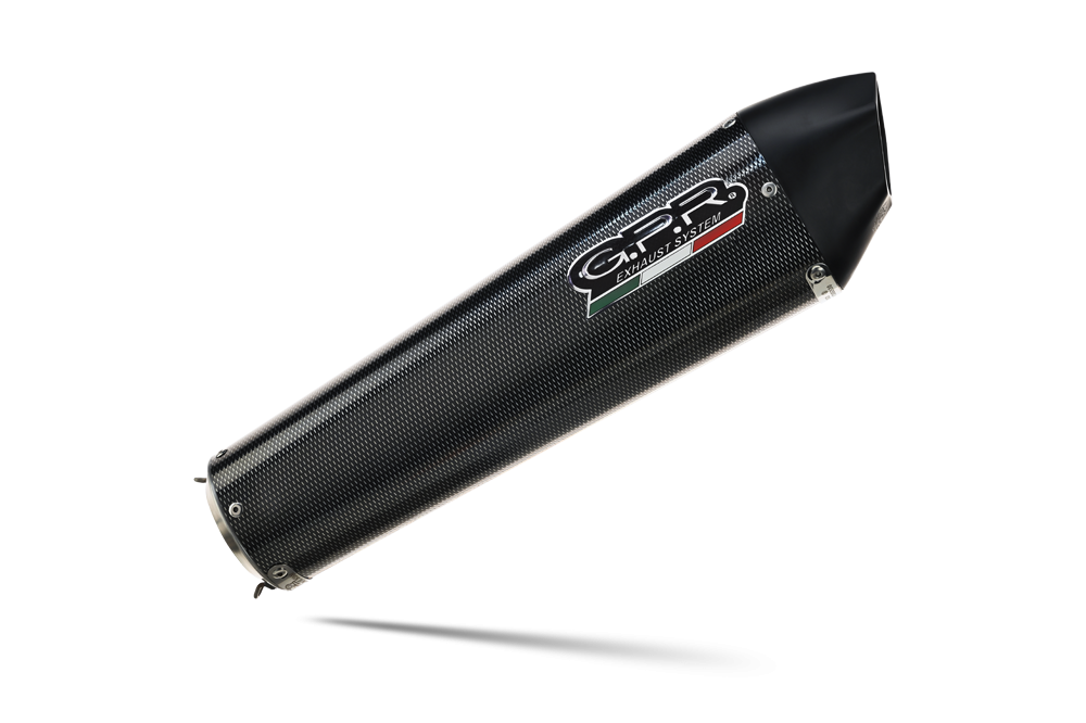 Scarico GPR compatibile con  Bmw F 800 -S -ST 2006-2011, Gpe Ann. Poppy, Terminale di scarico omologato,fornito con db killer estraibile,catalizzatore e collettore