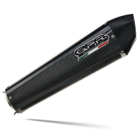 Scarico GPR compatibile con  Bmw F 800 -S -ST 2006-2011, Gpe Ann. Poppy, Terminale di scarico omologato,fornito con db killer estraibile,catalizzatore e collettore