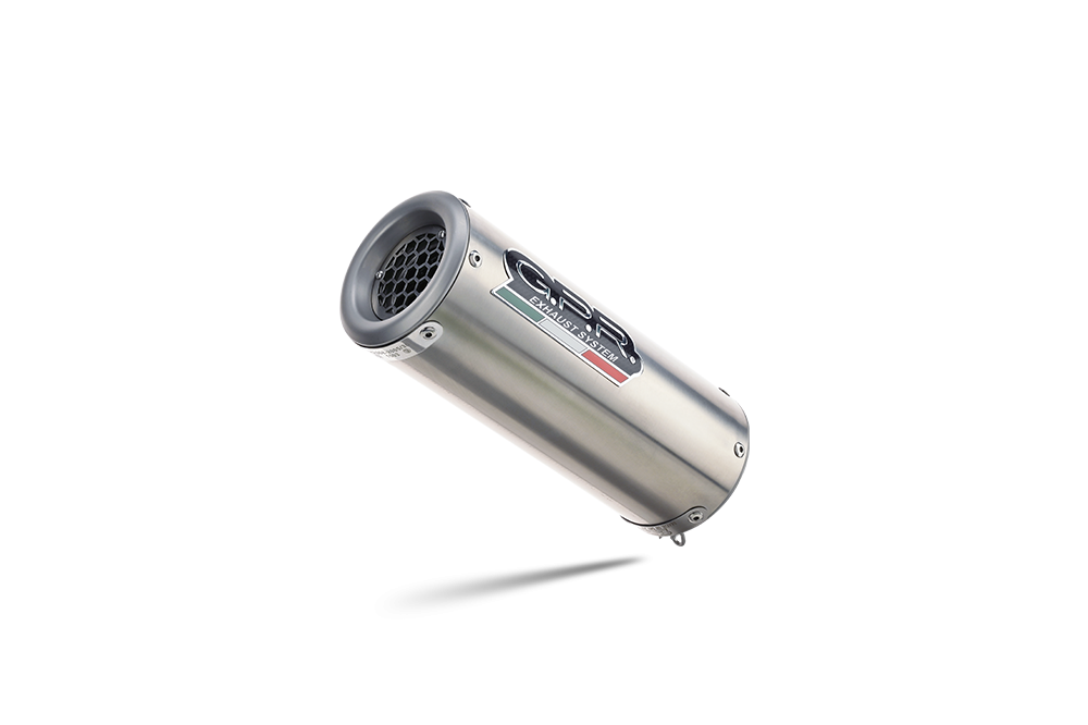 GPR exhaust compatible with  Aprilia Rsv4 1000 2009-2014, M3 Inox , Homologated legal slip-on exhaust including removable db killer and link pipe 