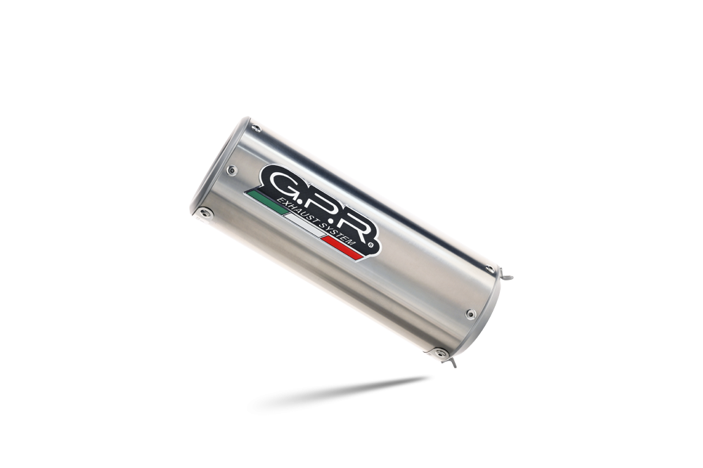 GPR exhaust compatible with  Aprilia Rsv4 1000 2009-2014, M3 Inox , Homologated legal slip-on exhaust including removable db killer and link pipe 