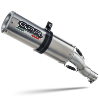 GPR exhaust compatible with  Aprilia Rsv4 1000 2009-2014, M3 Inox , Homologated legal slip-on exhaust including removable db killer and link pipe 
