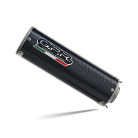 Scarico GPR compatibile con  Triumph Tiger Sport 660 2022-2024, M3 Poppy , Scarico completo omologato,fornito con db killer estraibile,catalizzatore e collettore