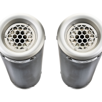 Scarico GPR compatibile con  Ducati 748 -S -SP -SPS -R -RS  1995-2002, M3 Titanium Natural, Coppia di terminali di scarico omologati, forniti con db killer removibili e raccordi specifici