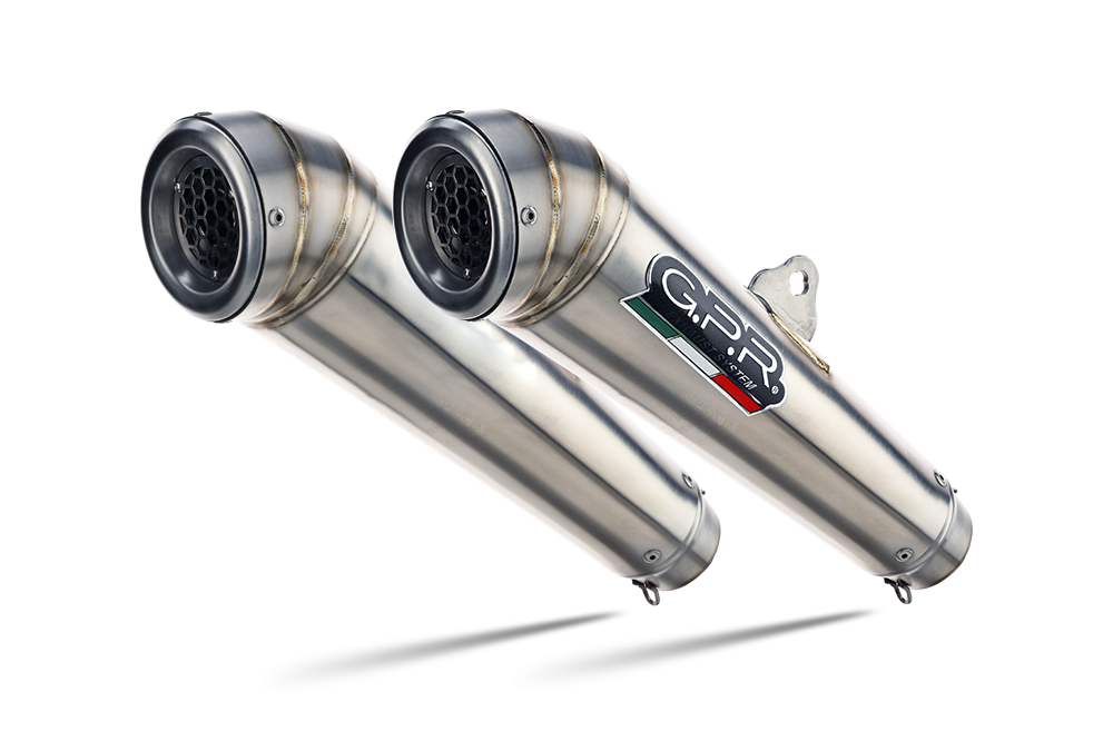 Scarico GPR compatibile con  Ducati Streetfighter 1100 2009-2012, Powercone Evo, Coppia di terminali di scarico omologati, forniti con db killer removibili e raccordi specifici