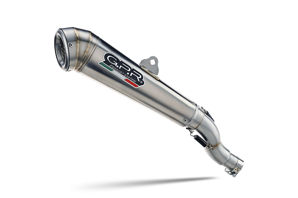 Scarico GPR compatibile con  Honda Cmx 500 Rebel 2021-2023, Powercone Evo, Scarico omologato, silenziatore con db killer estraibile e raccordo specifico