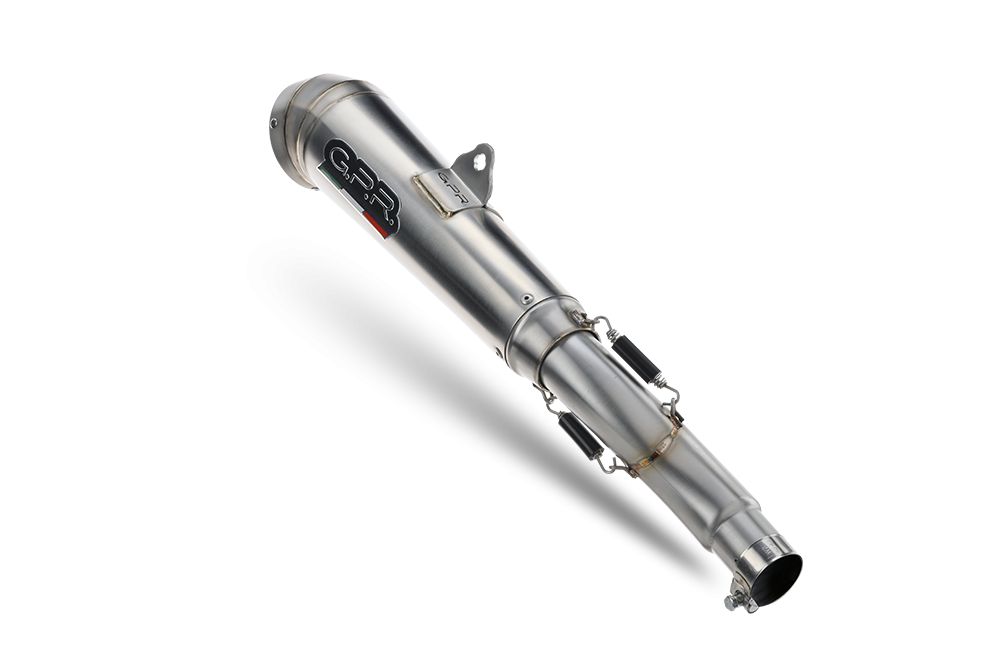 Scarico GPR compatibile con  Honda Cmx 500 Rebel 2021-2023, Powercone Evo, Scarico omologato, silenziatore con db killer estraibile e raccordo specifico