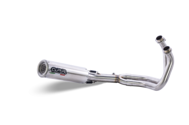 Scarico GPR compatibile con  Kawasaki Ninja 650 2017-2020, M3 Inox , Scarico completo omologato,fornito con db killer estraibile,catalizzatore e collettore