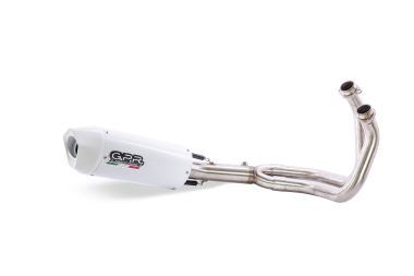 Scarico GPR compatibile con  Ktm LC 8 Super Adventure 1290  R 2021-2024, Albus Evo4, Scarico completo omologato,fornito con db killer estraibile,catalizzatore e collettore
