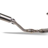 Exhaust compatible with Yamaha Mt-09 2021-2023, M3 Inox , Homologated legal full system exhaust, including removable db killer and catalyst 
