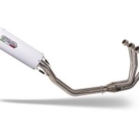 Exhaust compatible with Yamaha Tracer 900 GT 2018-2020, Albus Evo4, Homologated legal full system exhaust, including removable db killer and catalyst 
