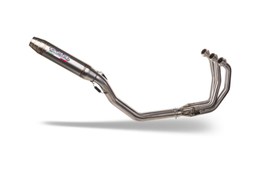 Exhaust compatible with Triumph Trident 660 2021-2024, Deeptone Inox, Racing full system exhaust 