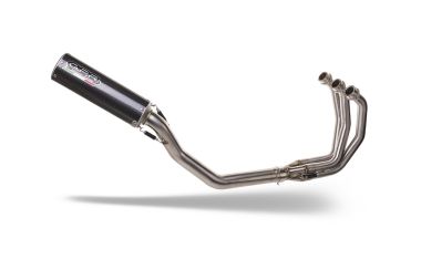 Exhaust compatible with Yamaha Tracer 900 GT 2018-2020, M3 Poppy , Homologated legal full system exhaust, including removable db killer and catalyst 