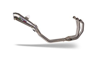 Exhaust compatible with Triumph Tiger Sport 660 2022-2024, Powercone Evo, Racing full system exhaust, including removable db killer 