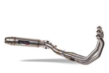 Exhaust compatible with Triumph Trident 660 2021-2024, Deeptone Inox, Racing full system exhaust 