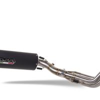 Scarico compatibile con Yamaha Tracer 900 GT 2018-2020, Furore Nero, Scarico completo racing, fornito con db killer estraibile e collettore, non conforme per uso stradale