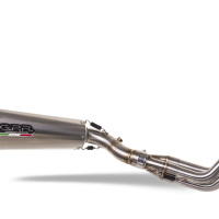 Exhaust compatible with Yamaha Mt-09 2014-2020, Gpe Ann. titanium, Racing full system exhaust, including removable db killer 