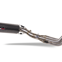 Exhaust compatible with Yamaha Mt-09 Tracer 900 2015-2016, M3 Poppy , Homologated legal full system exhaust, including removable db killer and catalyst 