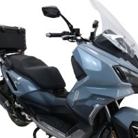 TOP CASE - BAULETTO GPR TECH COMPATABILE CON Bmw G 310 Gs 2017/2021 e4 GPR TECH BAULETTO TOP CASE ALPI-TECH 45 LT. COLORE NERO CON PIASTRA SPECIFICA 