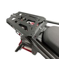 TOP CASE - BAULETTO GPR TECH COMPATABILE CON Voge 625DSX 2024/2026 e5 GPR TECH BAULETTO TOP CASE ALPI-TECH 55 LT COLORE ARGENTO CON PIASTRA SPECIFICA 