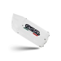 Exhaust compatible with Ktm Rc 390 2022-2024, Albus Evo4, Homologated legal slip-on exhaust including removable db killer and link pipe 